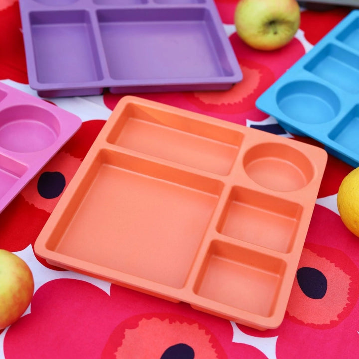 Bobo&Boo | Bento Plate - Tangerine Orange