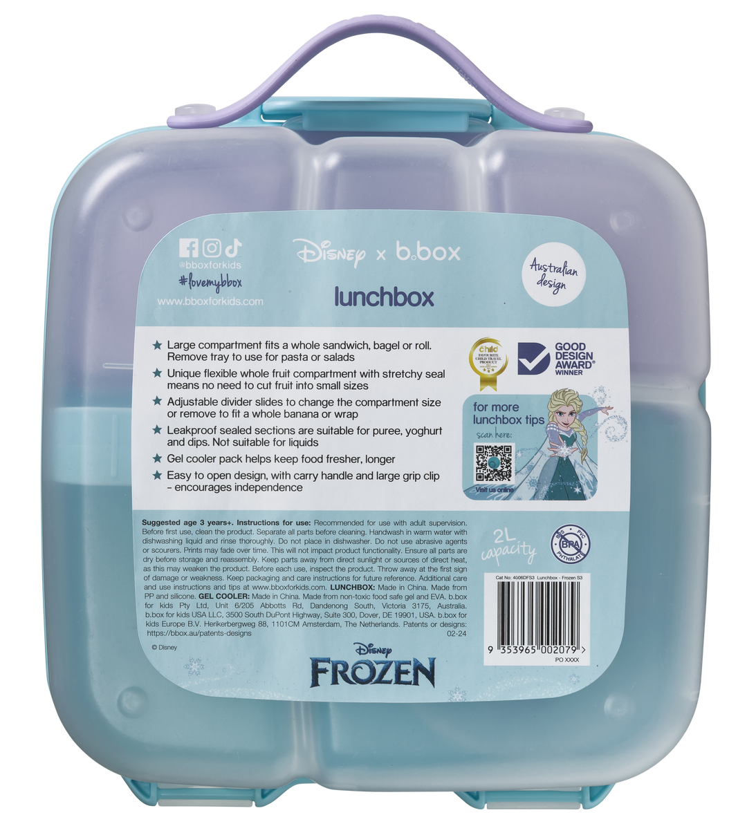b.box | Frozen Lunchbox