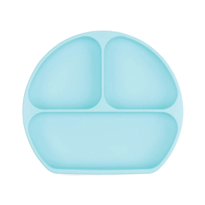 Bumkins | Silicone Grip Dish - Light Blue