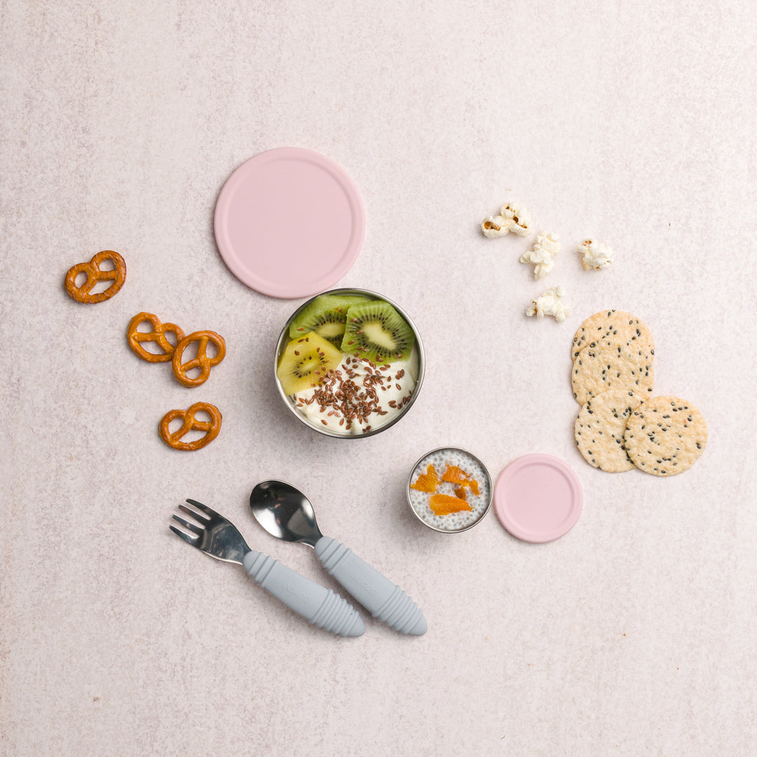 Nestling | Stainless Steel Lunchbox Dipper Sets