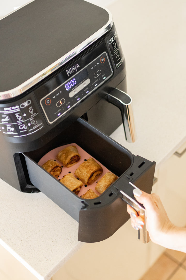 Krumbsco | Reusable Air Fryer Baking Mats - Rectangle