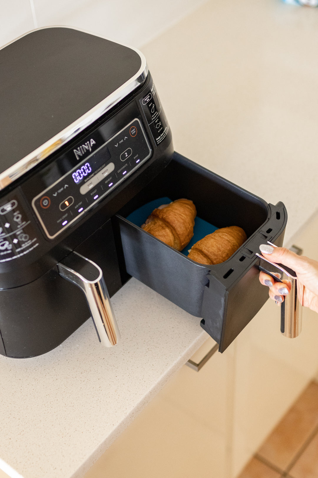 Krumbsco | Reusable Air Fryer Baking Mats - Rectangle