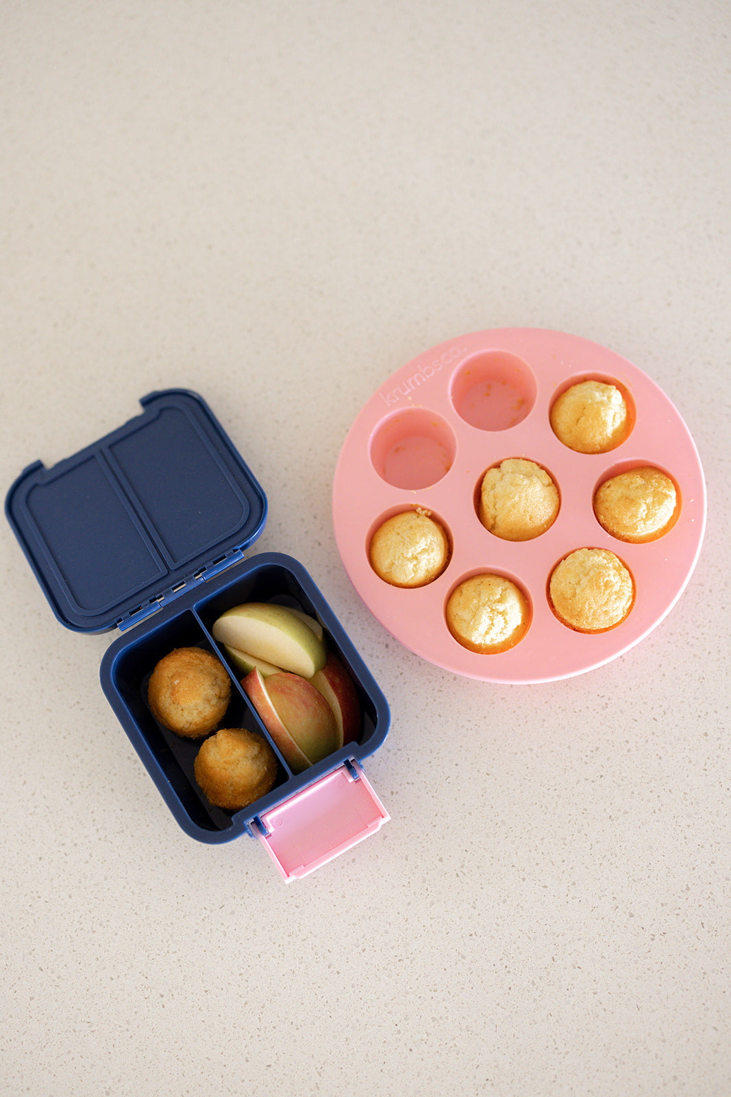 Krumbsco | Lunchbox Bites - Round - Muffin