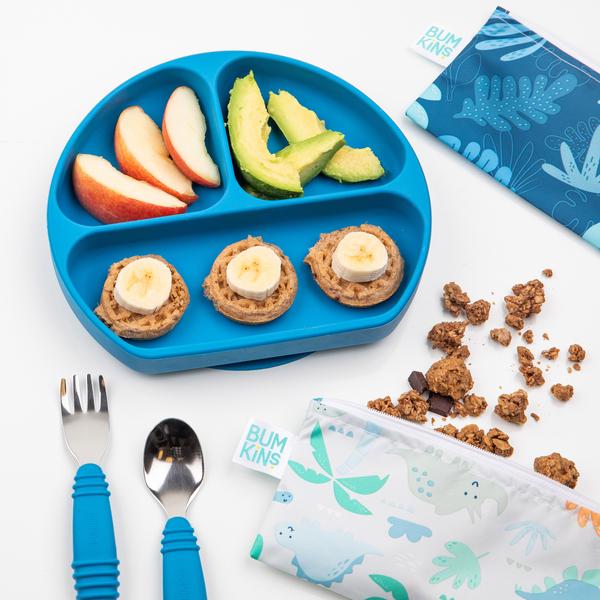 NZ best kids baby toddler plate dinner plates suction grip dish bumkins NZ weaning baby-led sale discount code special NZ