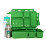 Large Go Green lunchbox set - best lunch box NZ