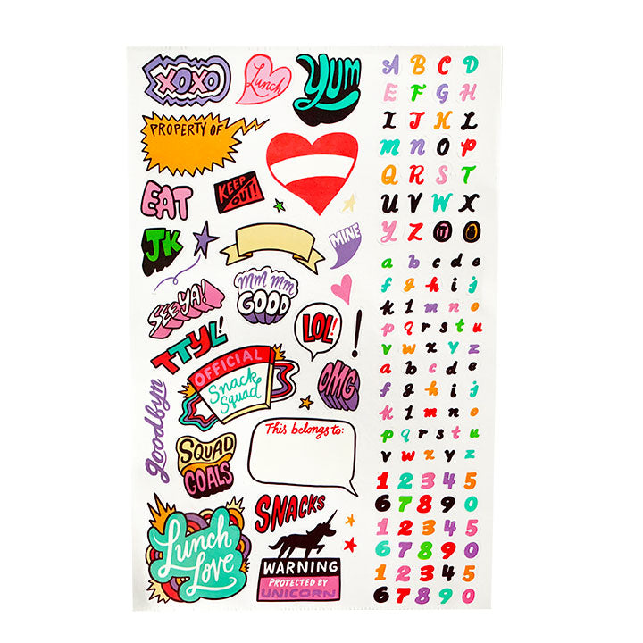 Goodbyn | Lunchbox Stickers