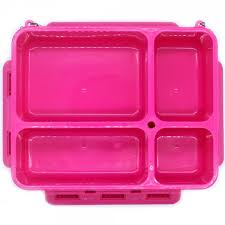 Go Green lunchbox - medium pink NZ