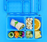 NZ best kids lunchbox snack box Go Green greens small preschool daycare lunch box sale discount code cheap durable strong blue kiwi kids