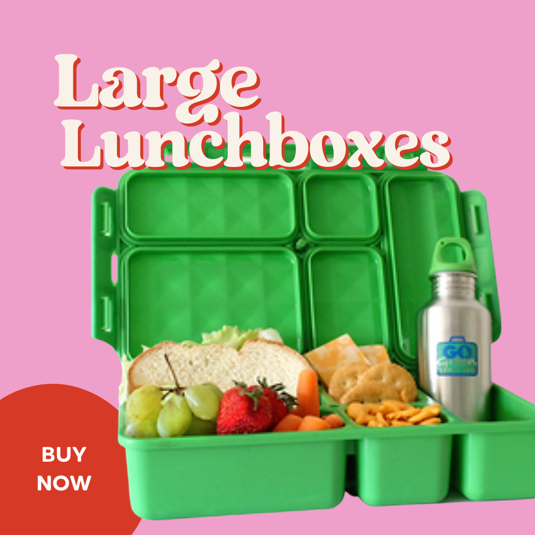 Go Green Large Lunchboxes