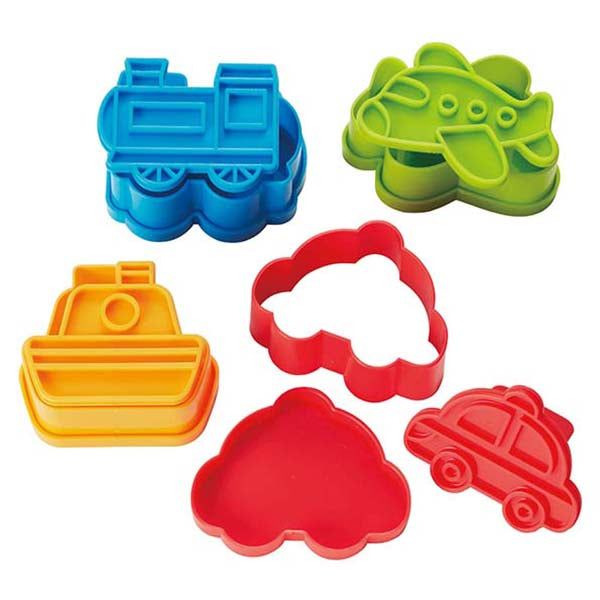 NZ best kids transport lunch lunchbox lunch box bottle drink bottlles sandwich cookie cutter cutters plane train bus boat ship tractor digger car truck sale discount code 