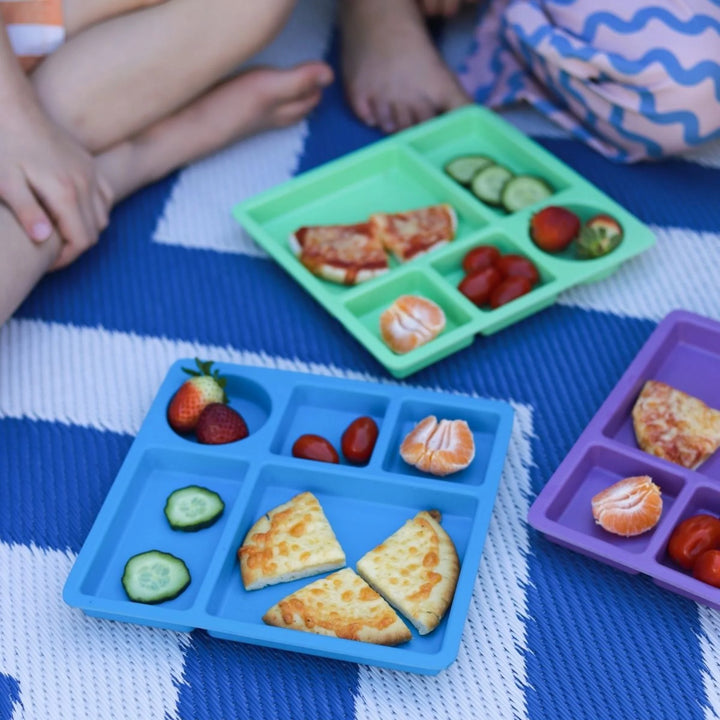 Bobo&Boo | Bento Plate - Dolphin Blue