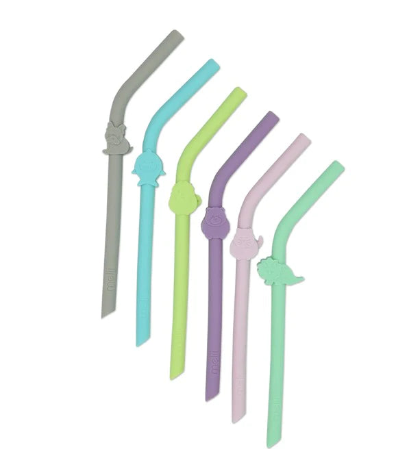 Melii | Silicone Animal Straws