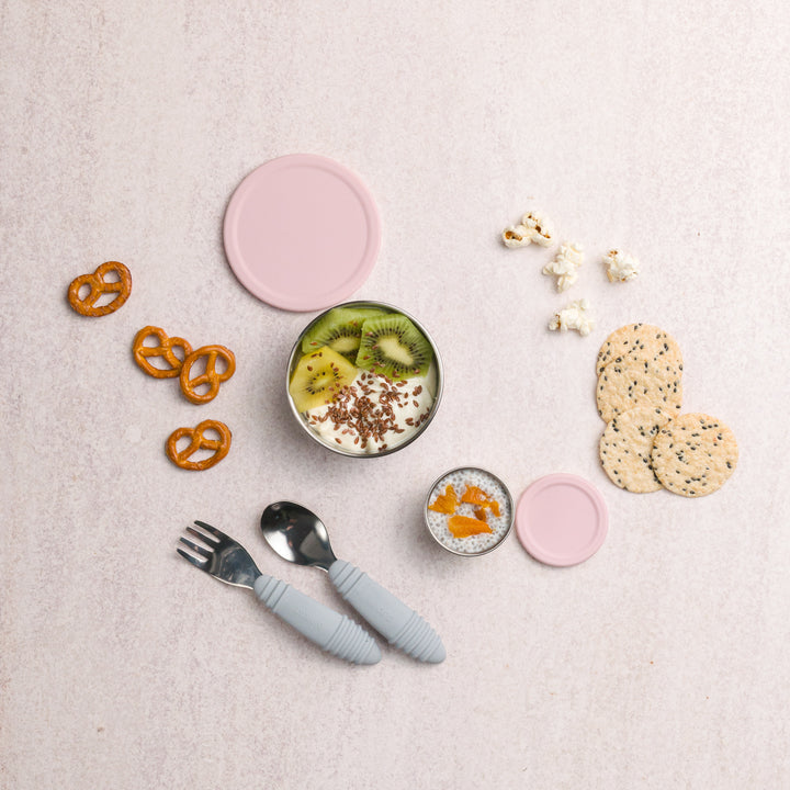 Nestling | Stainless Steel Lunchbox Dipper Sets