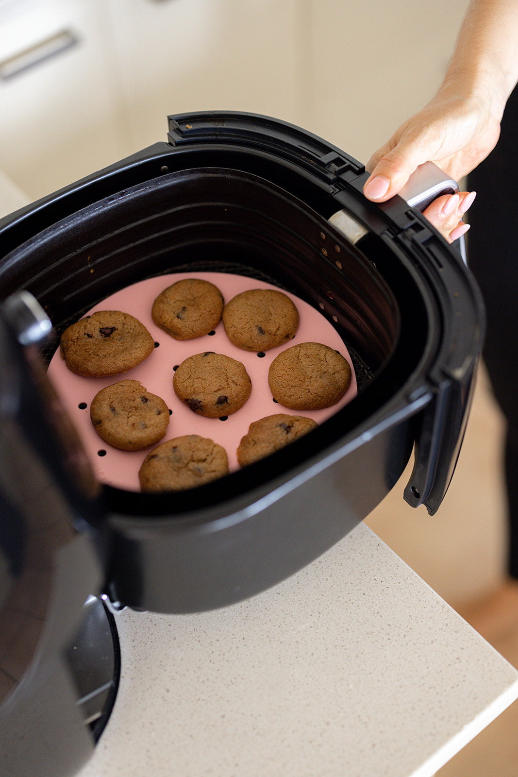 Krumbsco | Reusable Air Fryer Baking Mats - Round