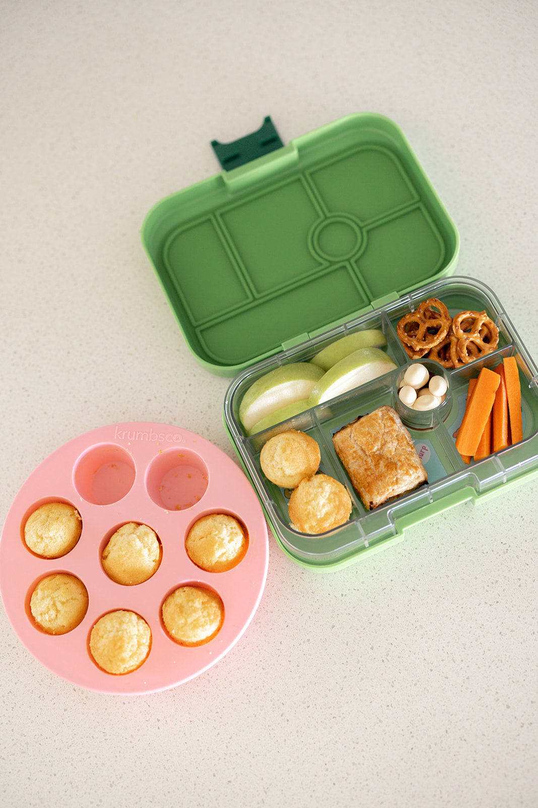 Krumbsco | Lunchbox Bites - Round - Muffin