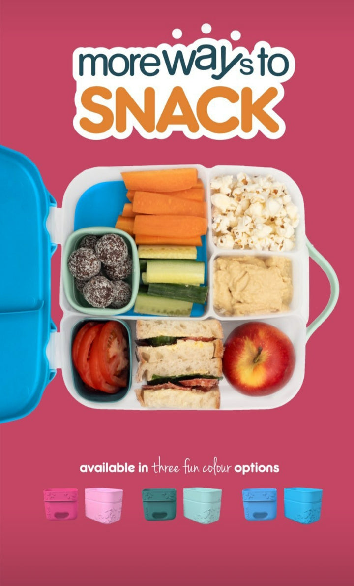 NZ best kids bbox b.box silicone snack cup cups compartment compartments sale discount code