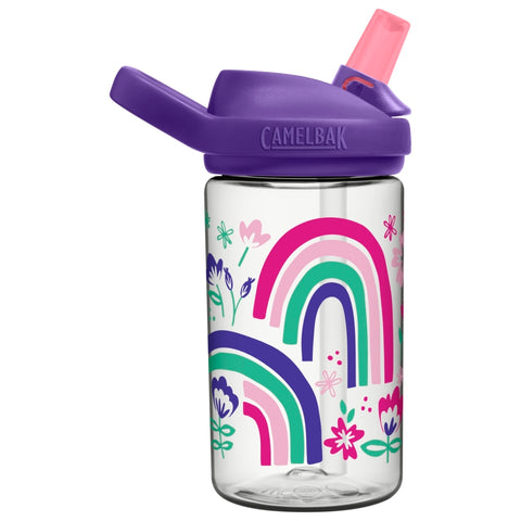 CamelBak | Eddy+ Kids Drink Bottle 400ml - Rainbow Floral