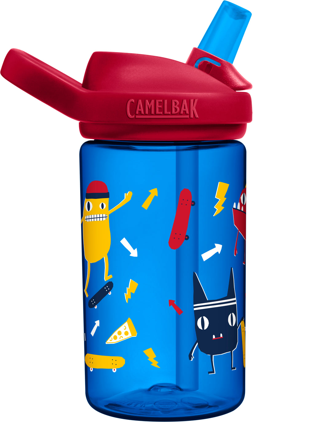 CamelBak | Eddy+ Kids Drink Bottle 400ml - Skate Monsters