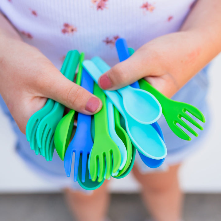 NZ best kids cutlery fork spoon baby toddler kid child childs Montii Monti Monty sale special discount code lunchbox queen