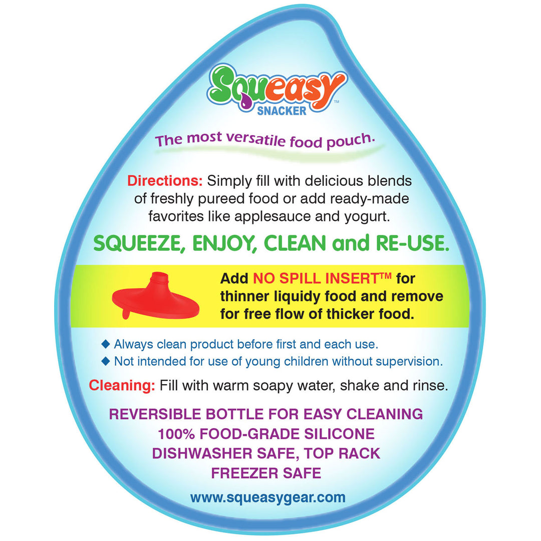 Squeasy Snacker | Medium 180ml