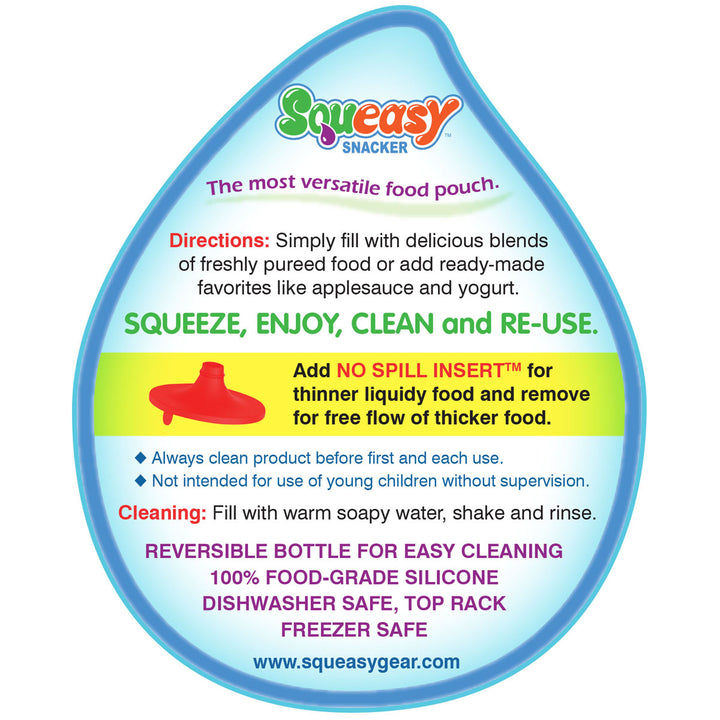 Squeasy Snacker | Medium 180ml