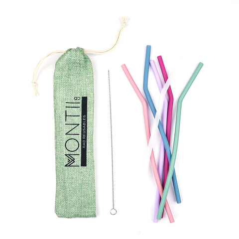 MontiiCo | Silicone Straws - Mellow