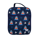 Montii | Large Insulated Lunch Bag - Green, Blue & Grey Designs