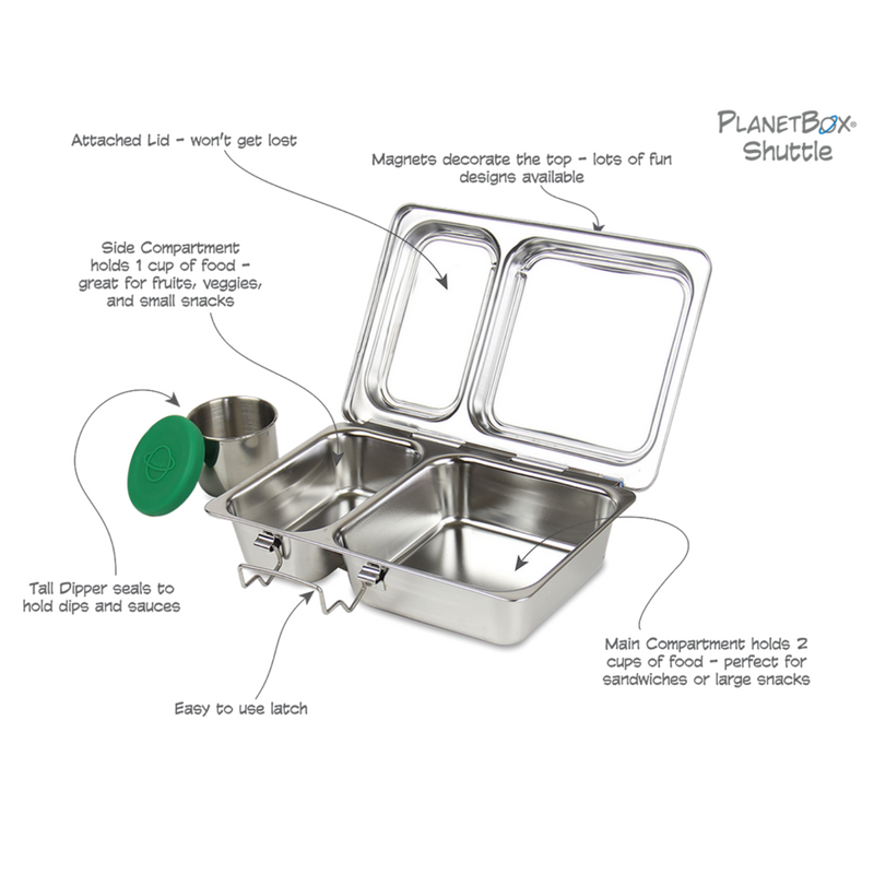 NZ PlanetBox Rover Launch lunchbox best stainless steel kids adults lunch box NZ sale cheap second hand discount code lunchbox queen bento ninja nestling