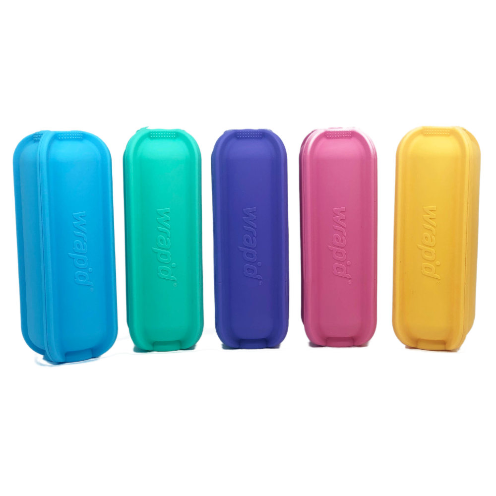 NZ best kids wrapd wrap pouch sandwich wrap beeswax reusable sandwiches wrap'd silicone pouches wrap holder bands sale special discount code