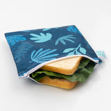 Bumkins | Large Snack Bag - Blue Tropic