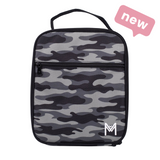 Montii | Large Insulated Lunch Bag - Green, Blue & Grey Designs
