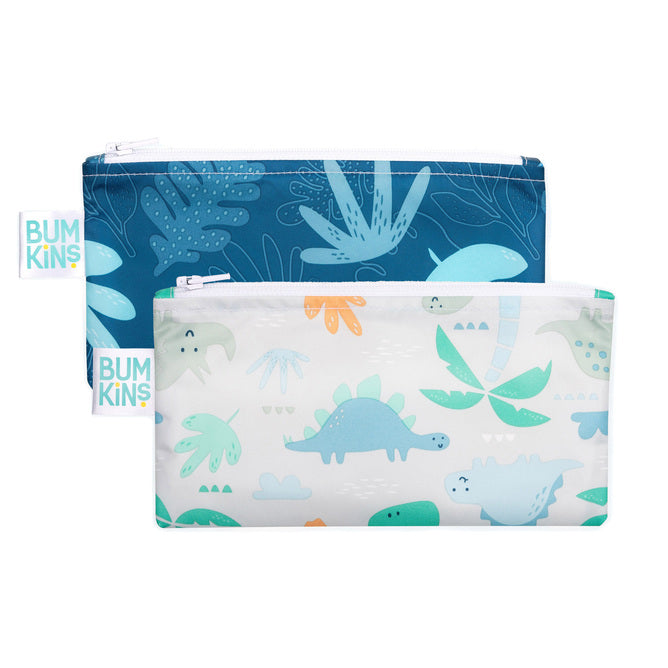 NZ Bumkins kids reusable snack bags dino dinosaur best sale discount code