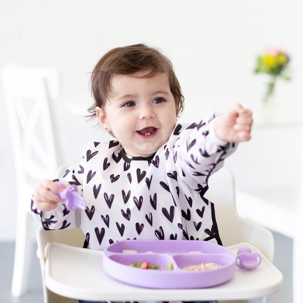Bumkins | Silicone Grip Dish - Lavender