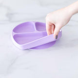 Bumkins | Silicone Grip Dish - Lavender