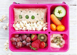 Go Green Break Box lunchbox - medium pink NZ