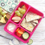 Go Green Break Box lunchbox - medium pink NZ