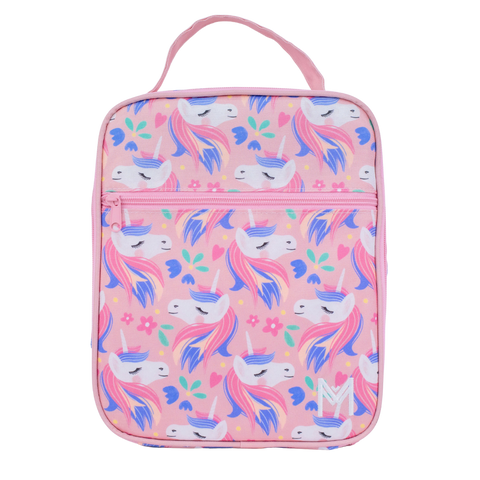Montii | Large Insulated Lunch Bag - Pink & Purple Designs
