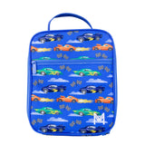 Montii | Large Insulated Lunch Bag - Green, Blue & Grey Designs