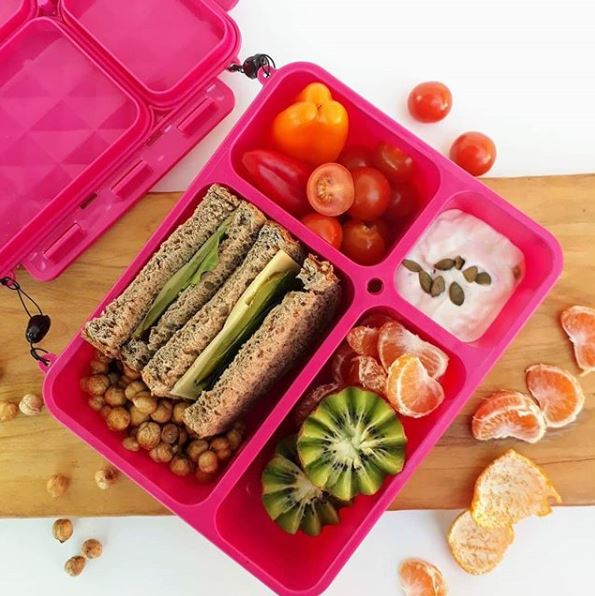 Go Green lunchbox sale NZ best medium pink