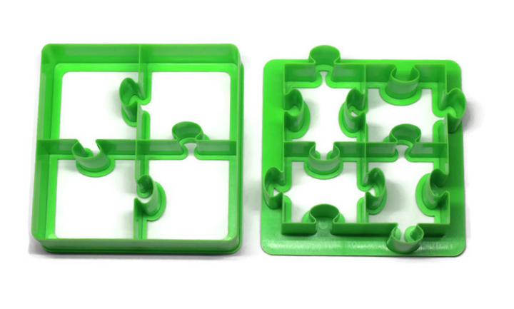 NZ jigsaw puzzle piece sandwich cutter best sale