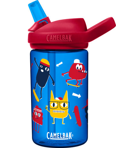 CamelBak | Eddy+ Kids Drink Bottle 400ml - Skate Monsters